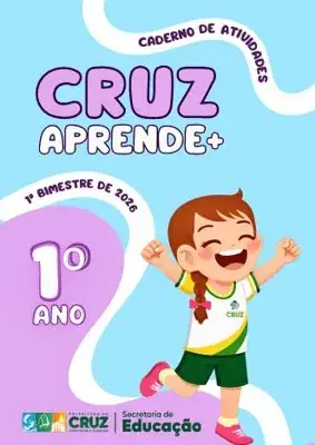 Capa do caderno do 1º ano