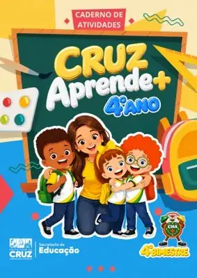 Capa do caderno do 4º ano
