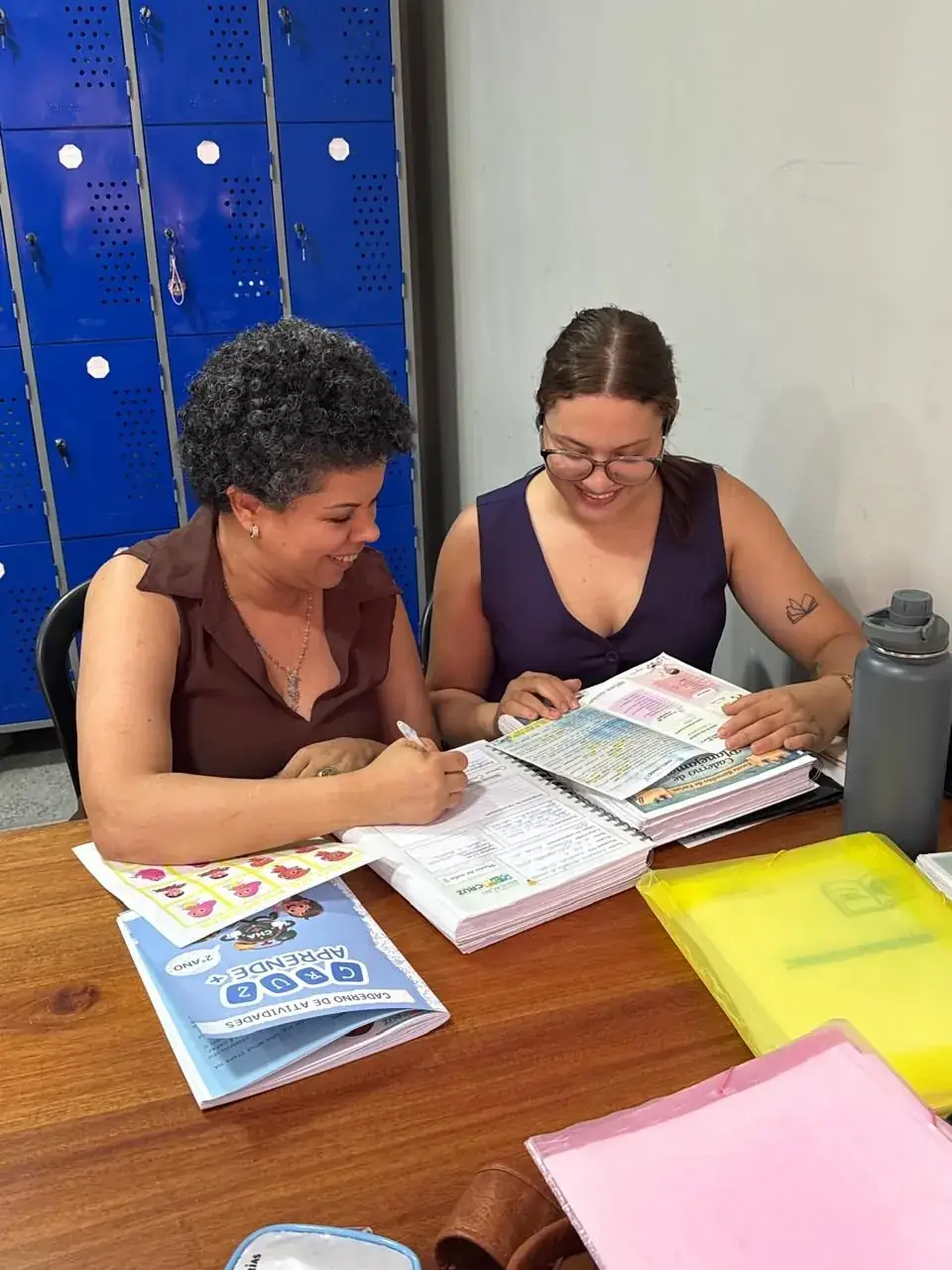 Revisão de cadernos de atividades